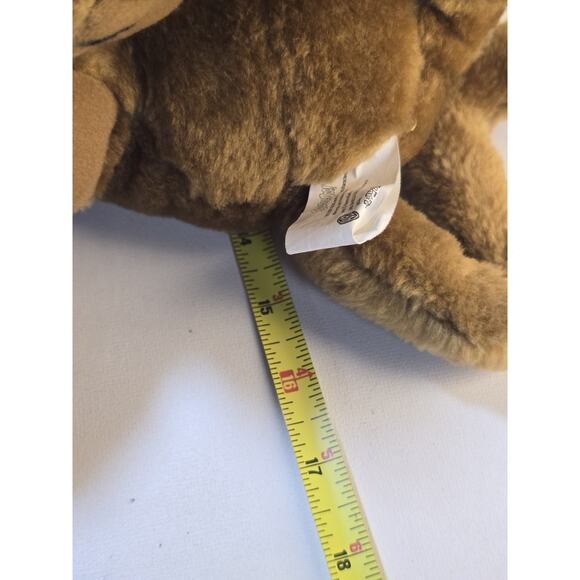 Scooby Doo Gnarling Teeth Holding Ghost Plush Sitting 2002 Toy Network 14" - Picture 10 of 10